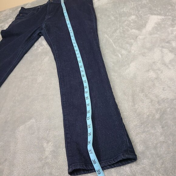 Banana‎ Republic Jeans Mens 35x30 Blue The Traveler Slim Fit Stretch Mid Rise - Picture 6 of 7